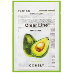 Parça Üz Maskası Consly Clear Line Avokado 25 ml