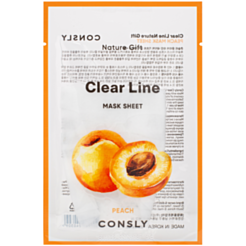 Parça Üz Maskası Consly Clear Line Şaftalı 25 ml