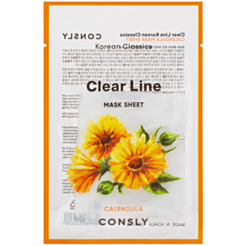 Parça Üz Maskası Consly Clear Line Kalendula 25 ml