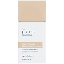 Tonal Krem The Purest Matte Touch Yağlı Və Qarışıq Dərilər Üçün Tonlaşdırıcı Açıq-Orta SPF 50+ 30 ml