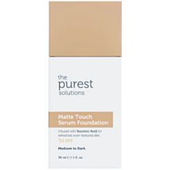 Tonal Krem The Purest Matte Touch Yağlı Və Qarışıq Dərilər Üçün Tonlaşdırıcı Orta-Tünd SPF 50+ 30 ml