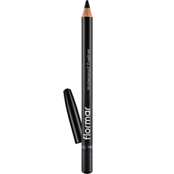 Карандаш для глаз Flormar Waterproof Black Ice 101
