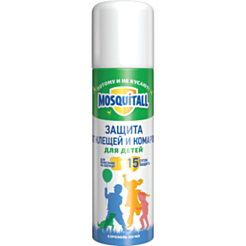 Uşaqlar Üçün Ağcaqanadlara Qarşı Sprey Mosquitall Zərif Qayğı 150 ml