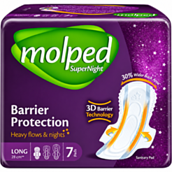 Гигиенические прокладки Molped Super Night Long 7 шт.