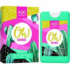 Дезинфицирующий спрей для рук AQC Fragrances Oh Savage 20 мл