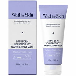 Üz Maskası Wati For Skin NMN PDRN Volufroshot Nəmləndirici Və Canlandırıcı Gecə Boyu 100 ml