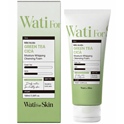 Üz Yuma Üçün Köpük Wati For Skin Yaşıl Çay Və Cica Nəmləndirici 100 ml