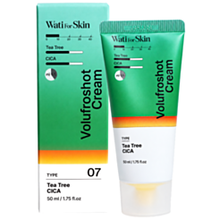 Üz Kremi Wati For Skin Volufroshot Çay Ağacı Və Cica Sakitləşdirici 50 ml
