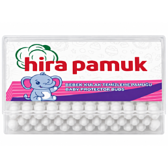 Uşaq Üçün Qulaq Çöpü Hira Baby Cotton Buds Square 60 ədəd