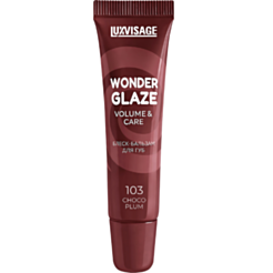 Бальзам для губ Luxvisage Wonder Glaze Volume & Care Choco Plum 103