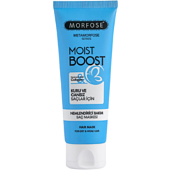 Маска для волос Morfose Metamorfose Moist Boost увлажняющая гиалуроновая кислота и коллаген 75 мл