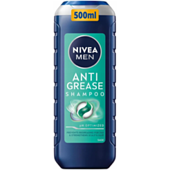 Kişilər üçün şampun Nivea Men Anti-Grease yağlanma əleyhinə 500 ml