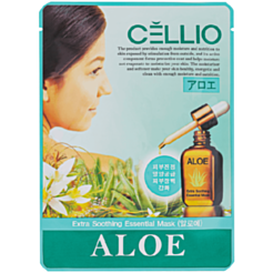 Parça Üz Maskası Cellio Aloe 25 ml