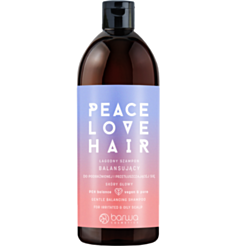 Şampun Barwa Peace Love Hair Gentle Qıcıqlanmış Və Yağlı Saçlar Üçün 480 ml