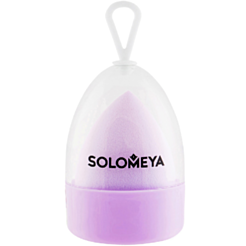 Спонж для макияжа Solomeya Меняющий цвет Purple Pink 1 шт