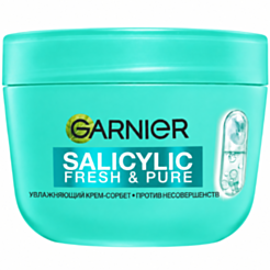 Üz üçün krem-sorbet Garnier Skin Active salisilik turşu 85 ml