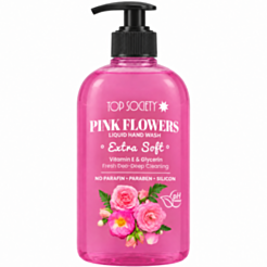 Maye sabun Top Society çəhrayı güllər 500 ml