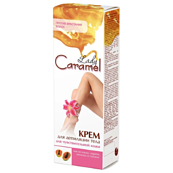 Depilyasiya kremi Lady Caramel avokado və papaya 100 ml