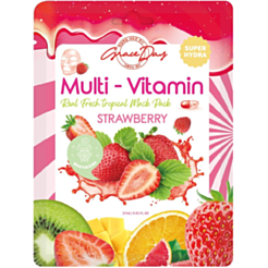 Parça Üz Maskası Graceday Multi-Vitamin Çiyələk 27 ml
