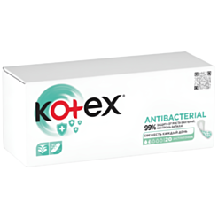 Gündəlik Bezlər Kotex Antibakterial Extra Thin 20 ədəd