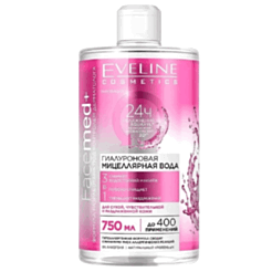 Miselyar Su Eveline Facemed Hialuron 3-də 1 750 ml