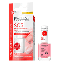Средство для ухода за ногтями Eveline Nail Therapy Professional SOS для мягких и тонких ногтей