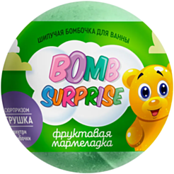 Бомбочка для ванны Fito Bomb Surprise Фруктовый мармелад для детей 115 г
