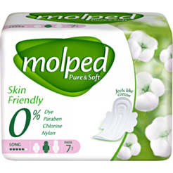 Qadın Bezləri Molped Pure & Soft Long 7 ədəd