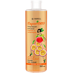 Гель для душа-Йогурт Markell Персик и Маракуйя 500 мл