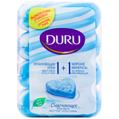 Твердое мыло 1+1 с морскими минералами 4х80 г