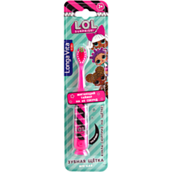 Uşaq Diş Fırçası Longa Vita Yanıb-Sönən L.O.L 3+ F-30B