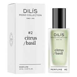 Женский парфюм Dilis Mono Citrus Basil EDP 25 мл