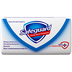 Твердое мыло Safeguard BS Классик Белое 3x90 г 