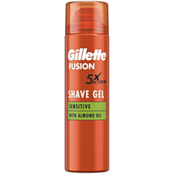 Гель для бритья Gillette Fusion Sensitive 200 мл