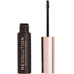 Qaş Üçün Tuş Revolution Brow Gel Dark Brown 01