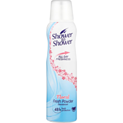 Sprey Dezodorant Qadınlar Üçün Shower To Shower Çiçək Tozu 150 ml