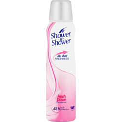 Sprey Dezodorant Qadınlar Üçün Shower To Shower Yeni Şəfəq 150 ml