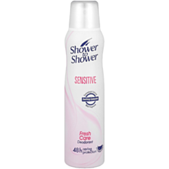 Sprey Dezodorant Qadınlar Üçün Shower To Shower Həssas 150 ml