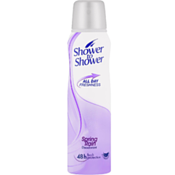 Sprey Dezodorant Qadınlar Üçün Shower To Shower Yaz Yağışı 150 ml