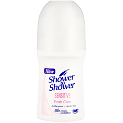 Roll On Dezodorant Qadınlar Üçün Shower To Shower Həssas 50 ml