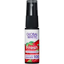 Ağız Boşluğu Üçün Sprey Global White Çiyələk 15 ml