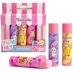 Детский набор Martinelia Yummy Lip Balm Trio (трио бальзамов для губ)