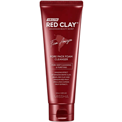 Üz Yuma Üçün Köpük Missha Amazon Red Clay Pore Pack Təmizləyici 120 ml