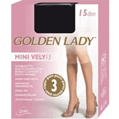 Uzun Qadın Corabı Golden Lady Gambaletto Mini Vely 15D MELON