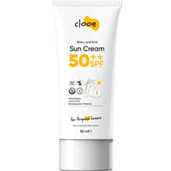 Günəşdən Qoruyucu Krem Uşaqlar Üçün Clooe Spf 50+ 100 ml