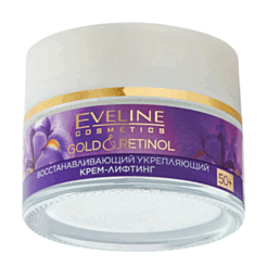 Üz Kremi Eveline Gold & Retinol Bərpaedici 50+ 50 ml