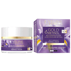 Üz Kremi Eveline Gold & Retinol Bərpaedici 50+ 50 ml