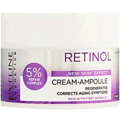 Üz Üçün Krem-Ampula Eveline Retinol Therapy Yaşlanmaya Qarşı 50 ml