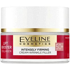 Üz Üçün Krem-Korrektor Eveline Lift Booster Collagen Möhkəmləndirici 50+ 50 ml