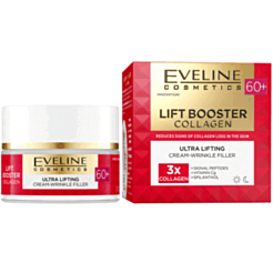 Üz Üçün Krem-Korrektor Eveline Lift Booster Collagen Qırışlara Qarşı 60+ 50 ml